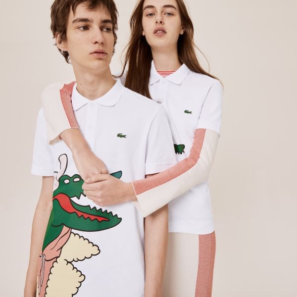 Lacoste x jean 2025 michel tixier polo